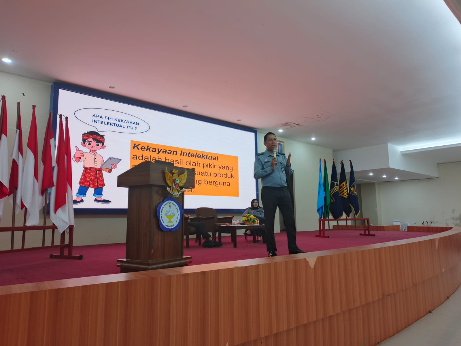 KEMENKUM SULSEL DAN UKI PAULUS KERJASAMA GELAR SOSIALISASI KEKAYAAN INTELEKTUAL